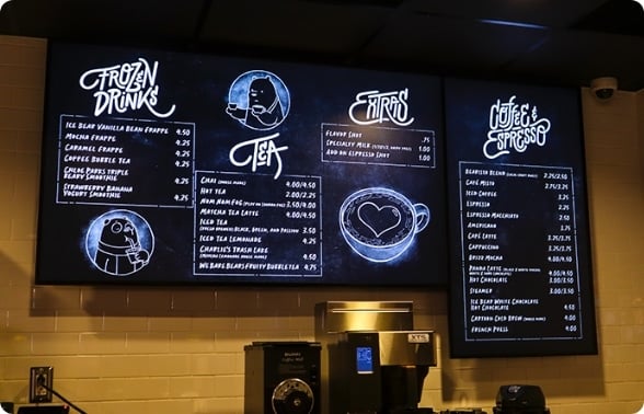 Digital Menu Board