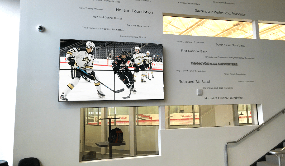 Baxter Arena Video Wall