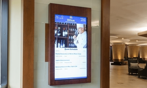 conference room digital signage