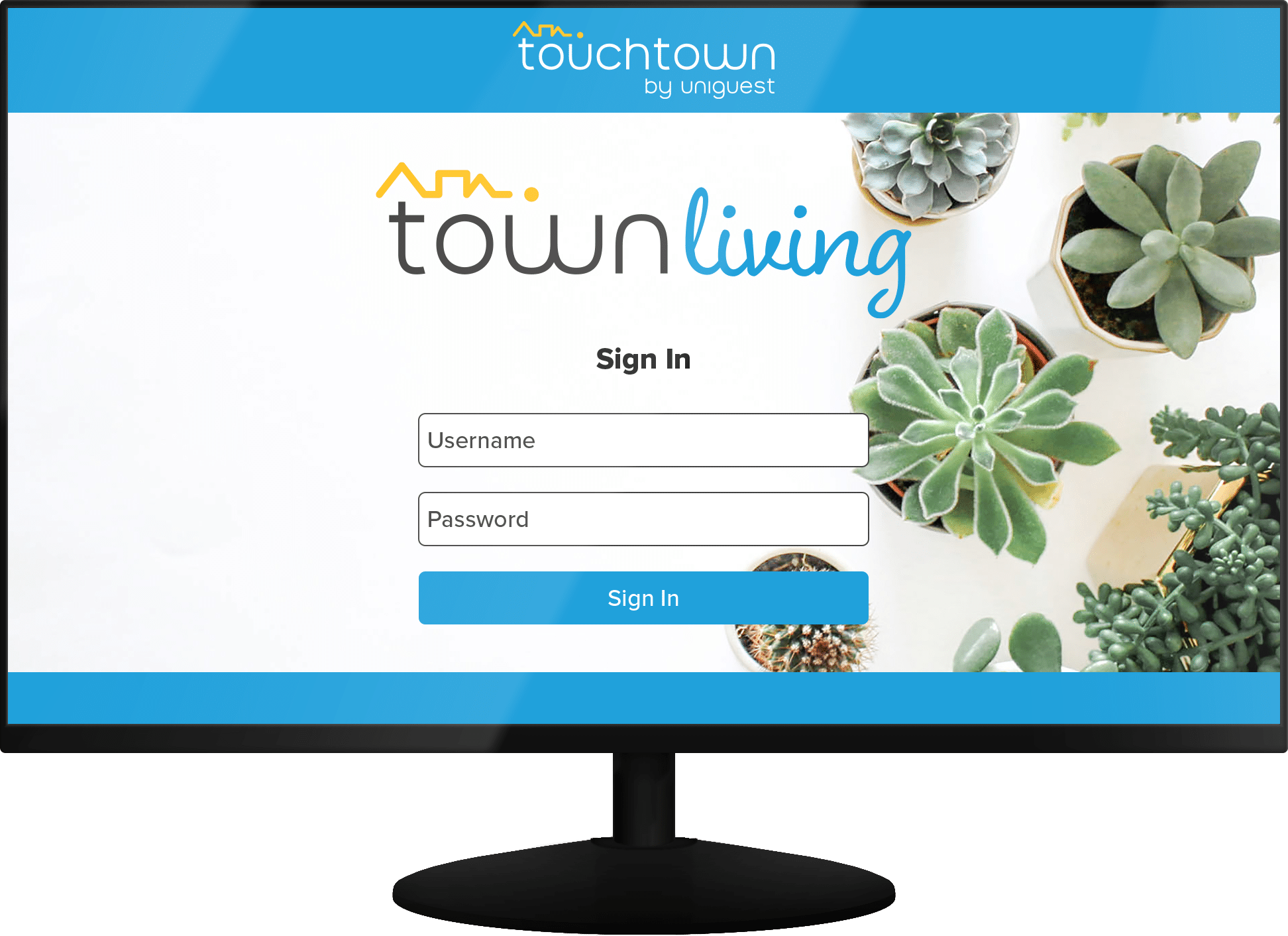 Touchtown Content Manager Sign In