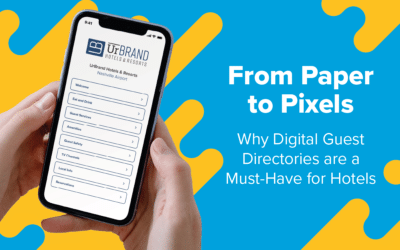 From Paper to Pixels: Why Digital Guest Directories are a Must-Have for Hotels