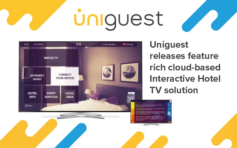 Uniguest Releases Feature-Rich Cloud-Based Interactive Hotel TV Solution