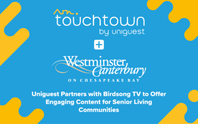 Uniguest Partners with Birdsong TV to Offer Engaging Content for Senior Living Communities