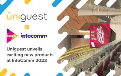 Uniguest unveils exciting new products and updates for its IPTV solutions at InfoComm 2023