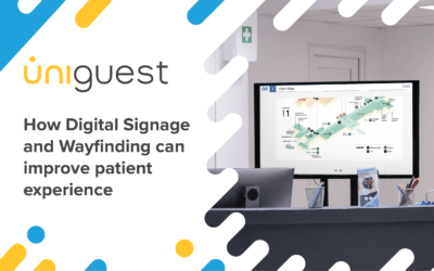 How digital signage and wayfinding can improve experience and connection with patients