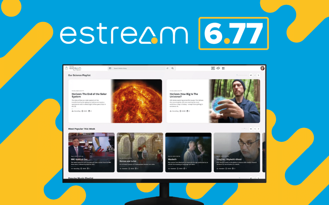 eStream 6.77 New UI