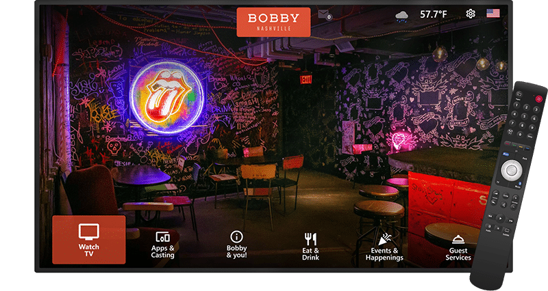 TV interactiva de hotel-Bobby