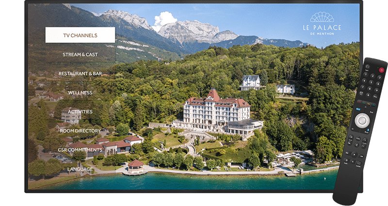 Hotel interativo TV-Le Palace