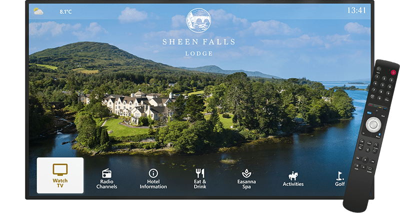 Interactive Hotel TV-Sheen Falls Lodge