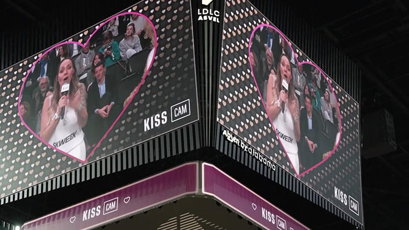 LDLC Kiss Cam LDLC Arena Kiss Cam