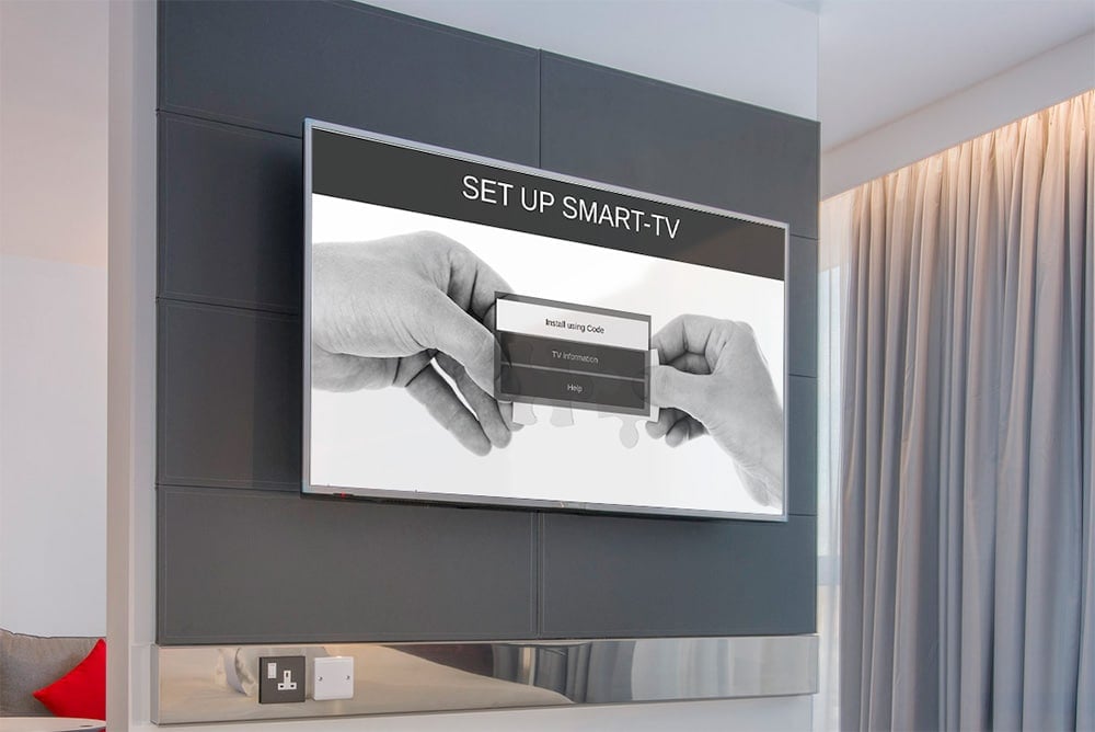 Hub TV Set-Up In-Situ Hub Interactive TV Deployment