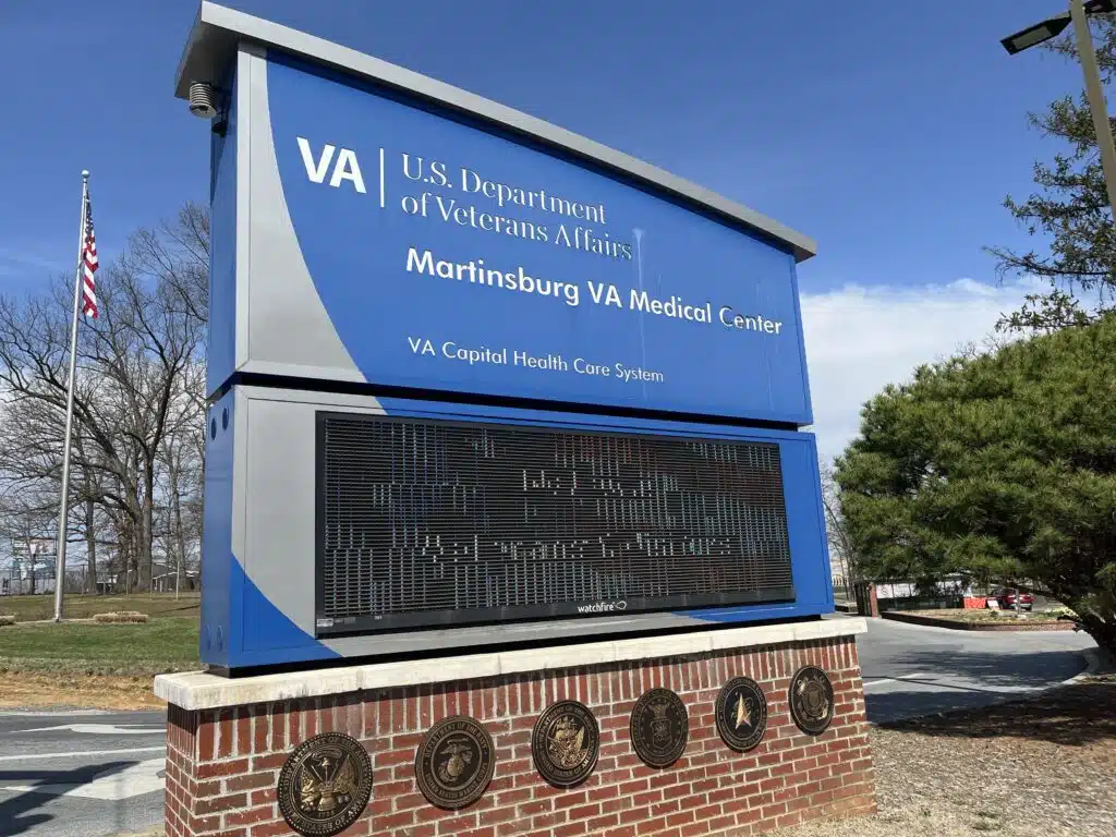 Martinsburg VA Medical Center Zeichen