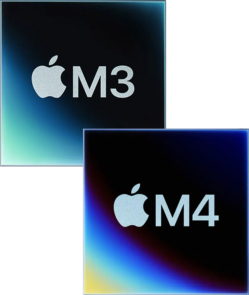 Puces Apple M3 et M4