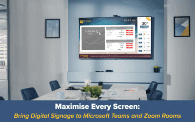 Maximise Every Screen: Bring Digital Signage to Microsoft Teams and Zoom Rooms