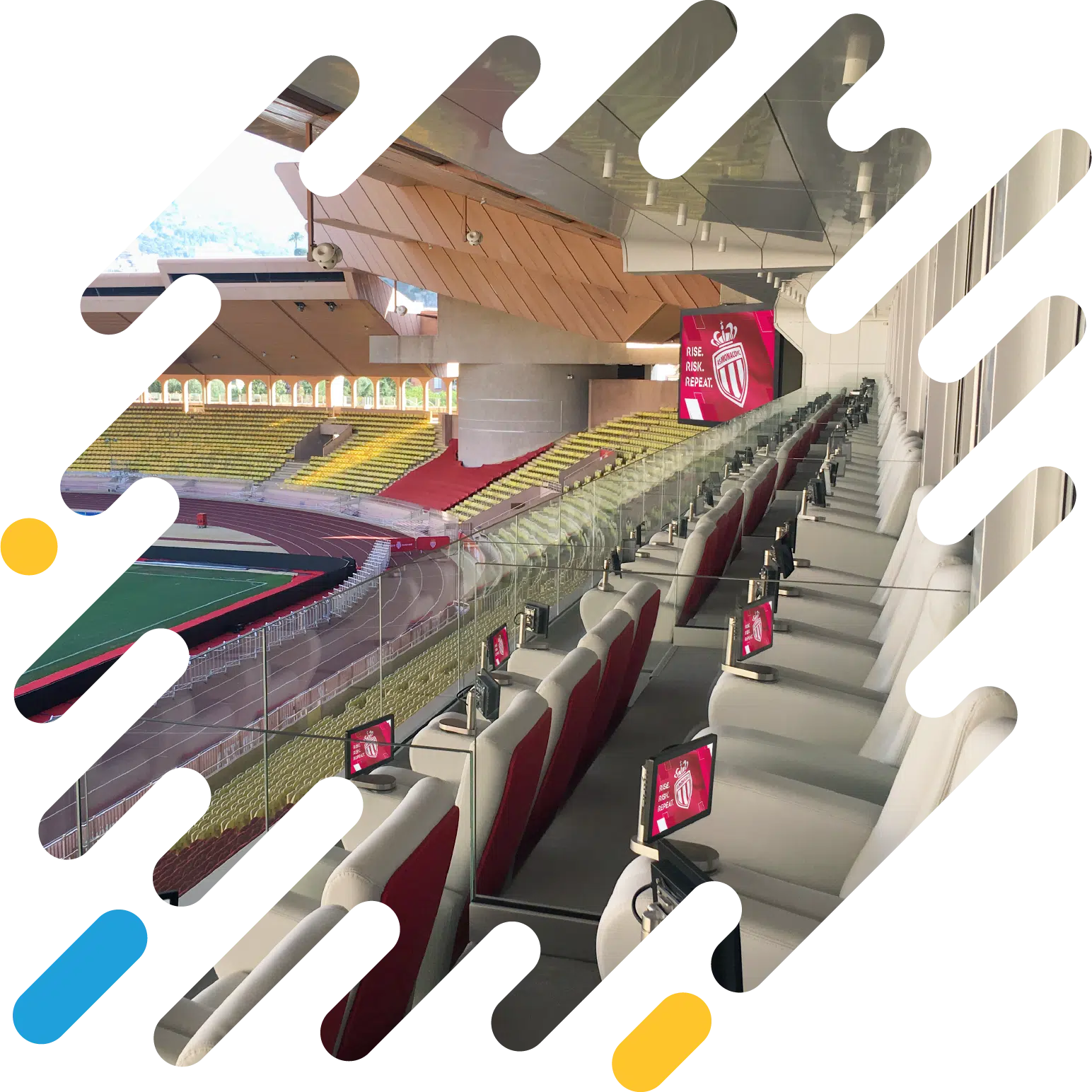 Sports Hub Hero Image Uniguest Sports Hub - Sport, Stadien, Arenen und Unterhaltung, Digital Signage und IPTV.