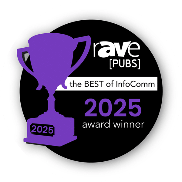 rAVe Best of InfoComm 2025 Winner