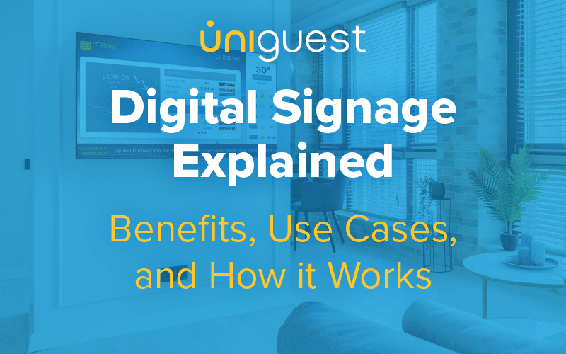 Signage Explained: Benefits, use cases, and how it works