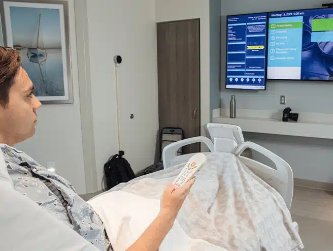 Interaktives Patientensystem Healthcare Hub