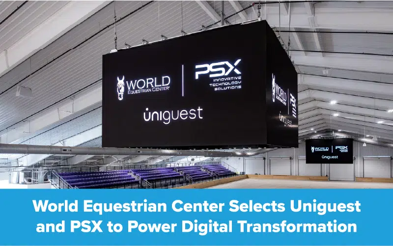 World Equestrian Center Selects Uniguest