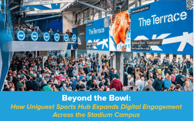 Más allá del estadio: Cómo Uniguest Sports Hub amplía el compromiso digital en todo el recinto del estadio
