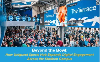 Más allá del estadio: Cómo Uniguest Sports Hub amplía el compromiso digital en todo el recinto del estadio