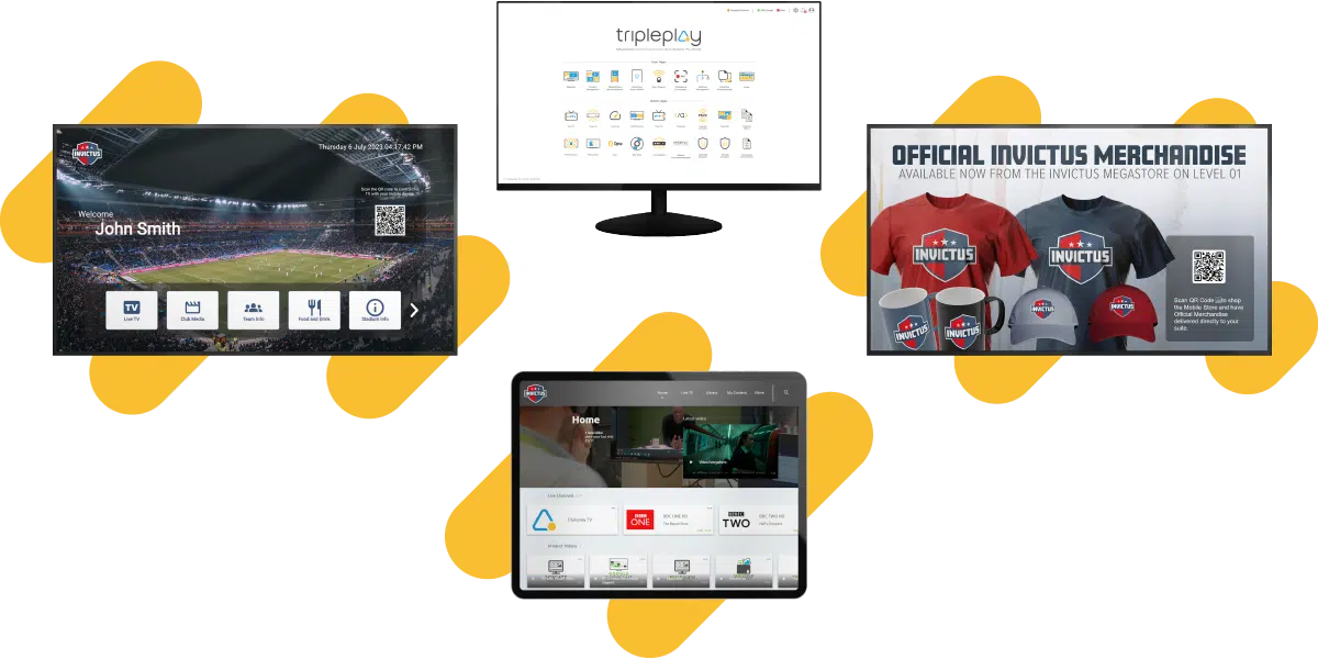 Tripleplay CMS Diagram Touchtown CMS Diagram
