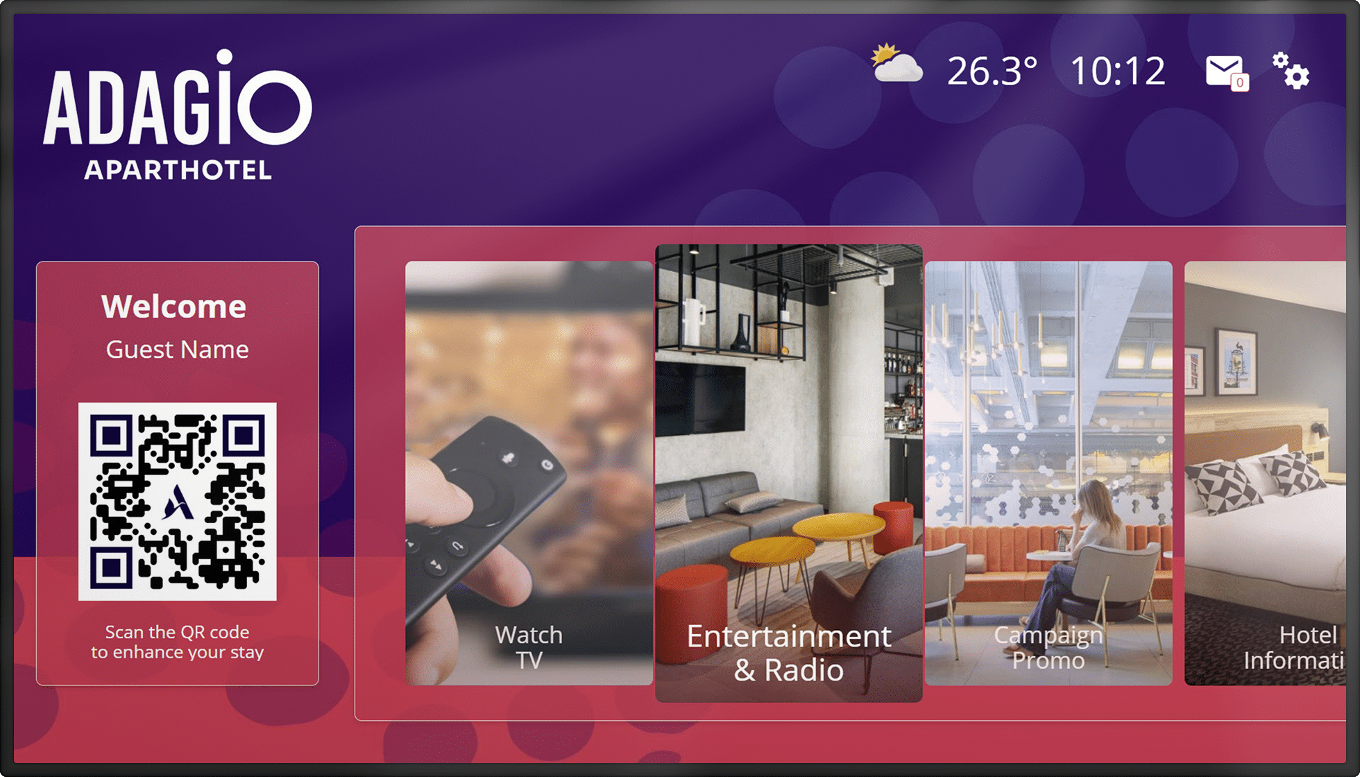 Adagio Screen Image