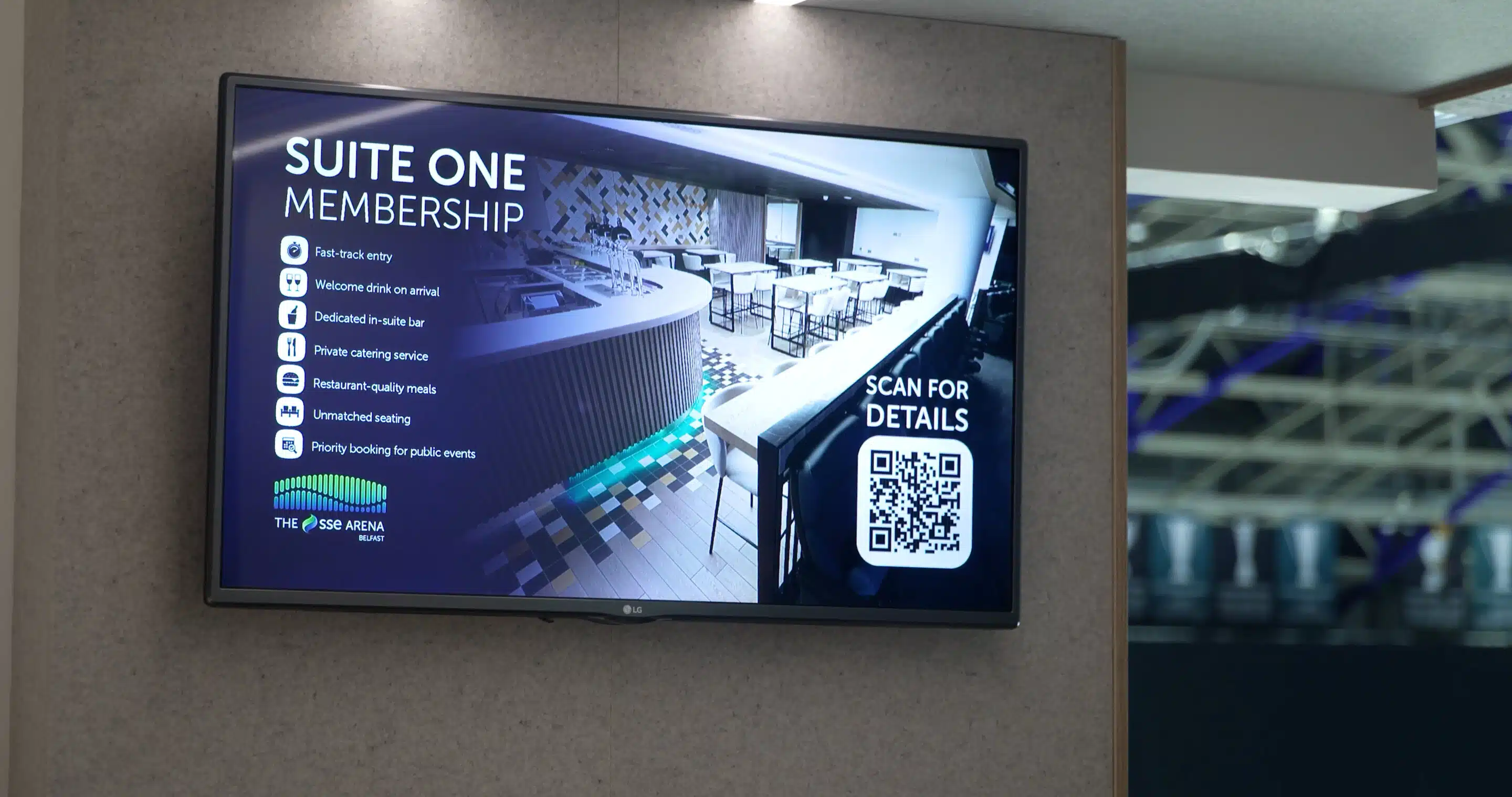 Suites VIP do Sports Hub