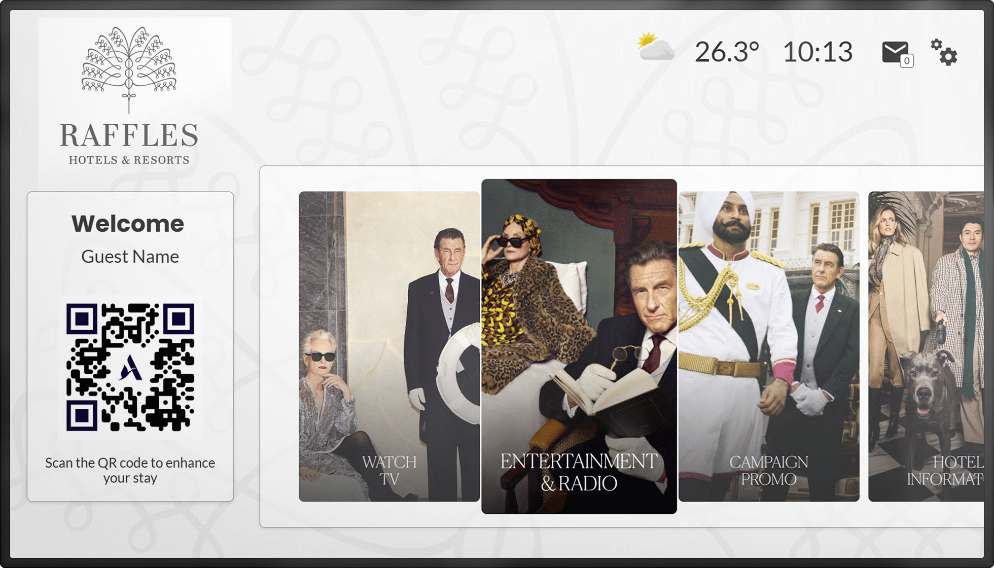 Raffles Screen Image