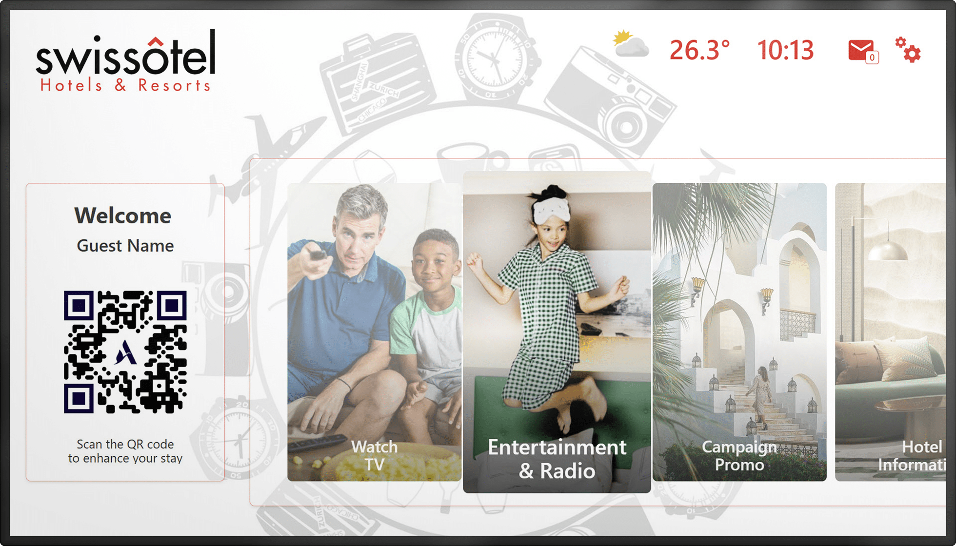 Swissotel Screen Image