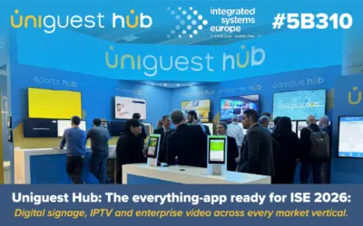 Uniguest демонструє перевірену платформу Hub на виставці ISE 2026