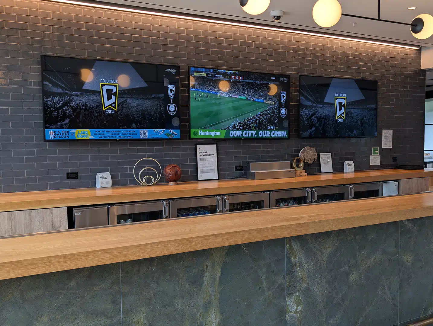 Columbus Crew 2 (1) Hospitality Suite Digital Signage