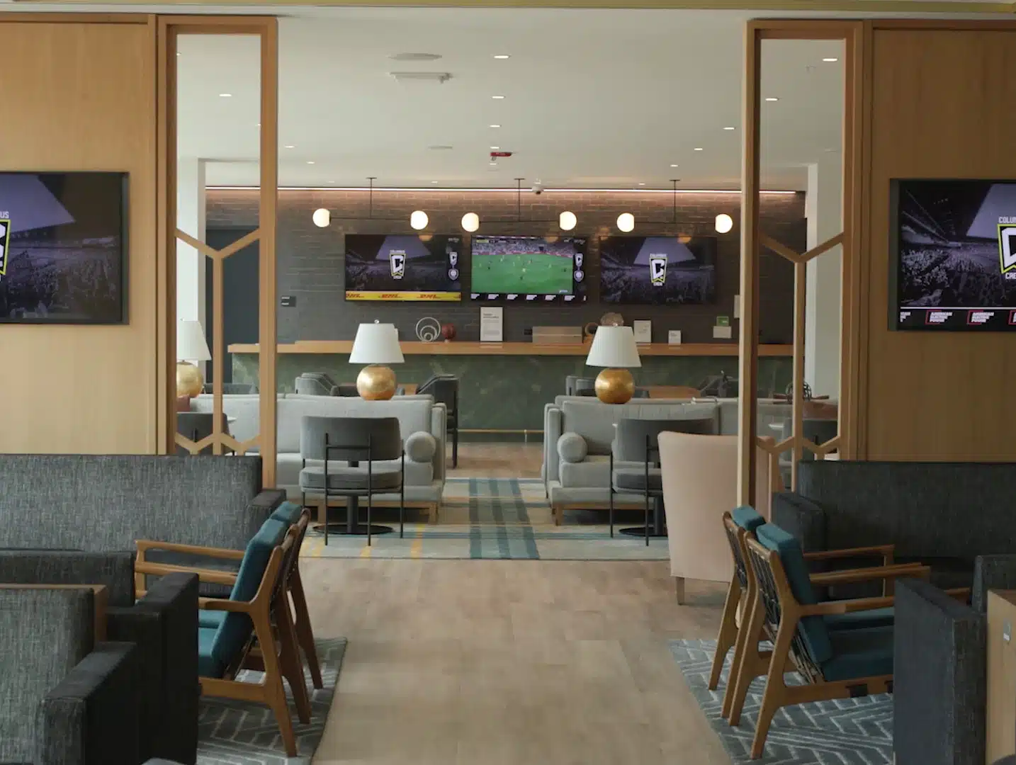 Columbus Crew 3 (3) NetJets Suite Digital Signage and IPTV