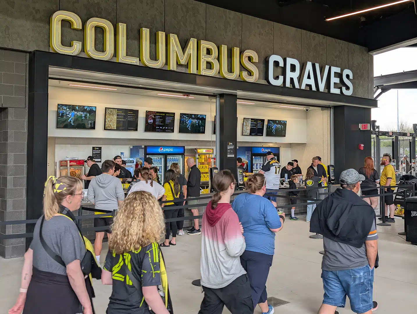 Columbus Crew 7 (1) Columbus Craves Concessions Menu Boards