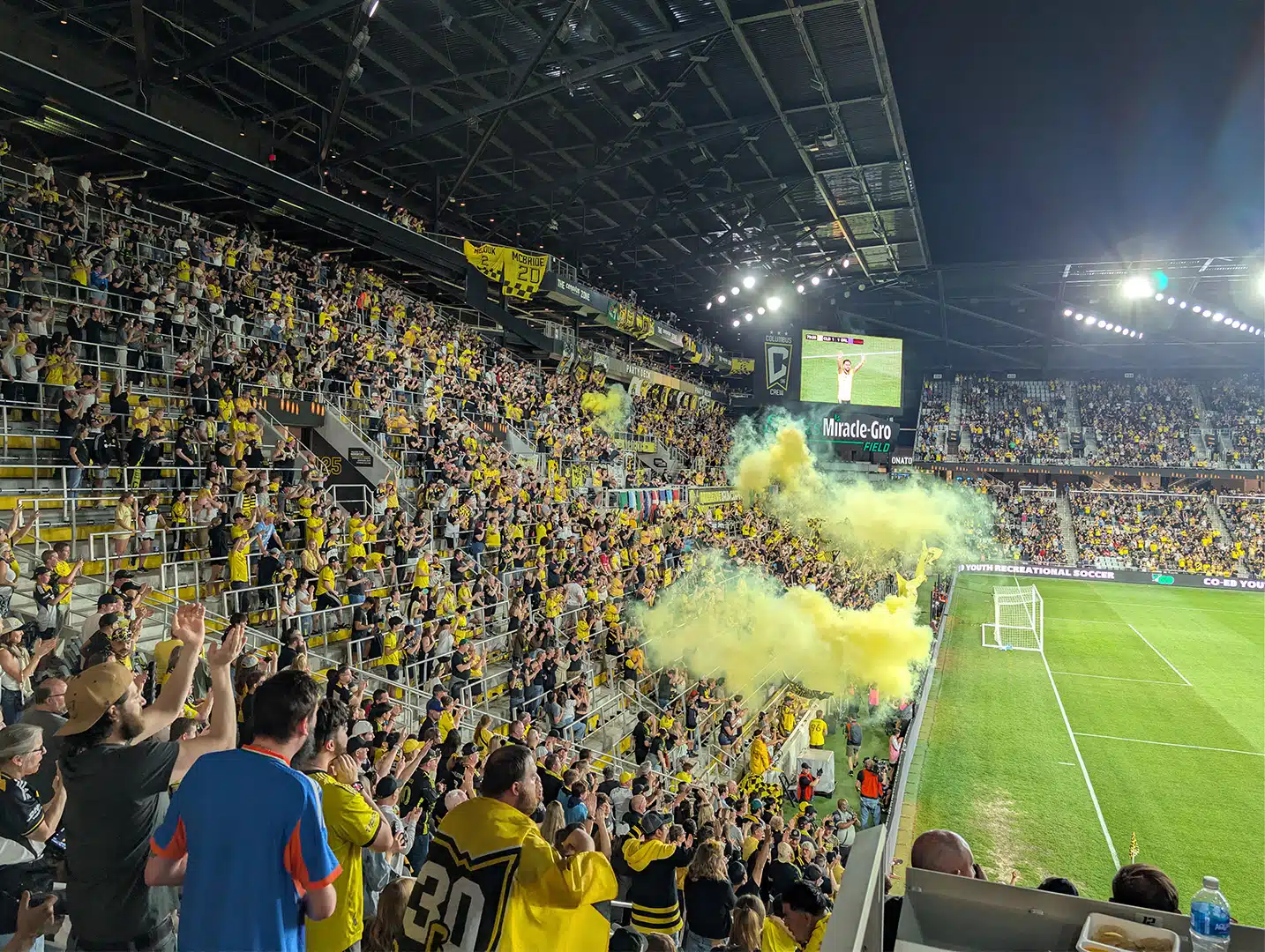 Columbus Crew 9 (3) Crew fans at ScottsMiricle-Gro Field