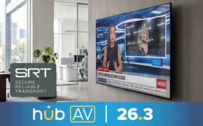Uniguest Hub AV 26.3 надає нові можливості для IPTV, вивісок та спортивної статистики